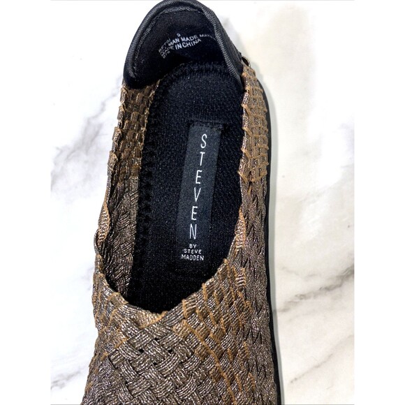 Steven By Steve Madden Betsi Bronze Comfort Wedge Women's Size 9 NIB - Picture 6 of 10